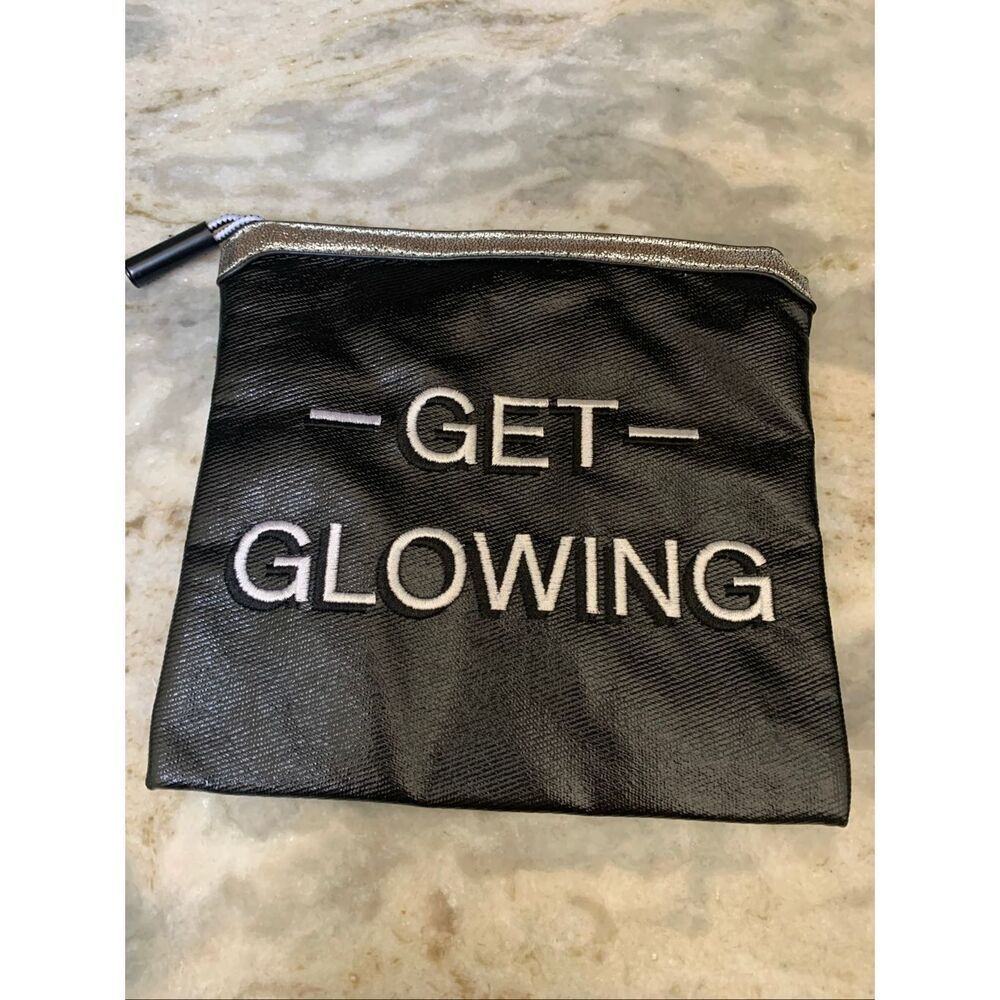 Black Makeup Bag #jewelry bag #glow #makeup bag #Christmas gift